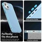 For iPhone 15 Plus Candy Diamond Frosted PC Hybrid TPU Phone Case(Blue) - 2