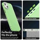 For iPhone 15 Plus Candy Diamond Frosted PC Hybrid TPU Phone Case(Green) - 2