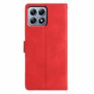 For Xiaomi 14T Pro Triangles Embossed Leather Phone Case(Red) - 3