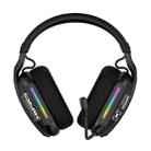 ONIKUMA GT808 Tri-mode Bluetooth 2.4G Wired E-sports Game Headset(Black) - 2
