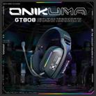 ONIKUMA GT808 Tri-mode Bluetooth 2.4G Wired E-sports Game Headset(Black) - 3