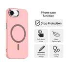 For iPhone 16e Glitter Series Magsafe PC Hybrid TPU Phone Case(Red) - 2