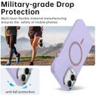 For iPhone 16 Glitter Series Magsafe PC Hybrid TPU Phone Case(Purple) - 3