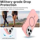 For iPhone 16 Pro Max Glitter Series Magsafe PC Hybrid TPU Phone Case(Red) - 3