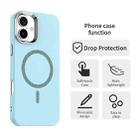 For iPhone 16 Plus Glitter Series Magsafe PC Hybrid TPU Phone Case(Blue) - 2