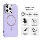 For iPhone 15 Pro Max Glitter Series Magsafe PC Hybrid TPU Phone Case(Purple) - 2