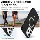 For iPhone 15 Pro Glitter Series Magsafe PC Hybrid TPU Phone Case(Black) - 3