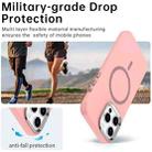 For iPhone 15 Pro Glitter Series Magsafe PC Hybrid TPU Phone Case(Red) - 3