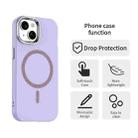 For iPhone 15 Plus Glitter Series Magsafe PC Hybrid TPU Phone Case(Purple) - 2