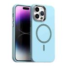 For iPhone 14 Pro Max Glitter Series Magsafe PC Hybrid TPU Phone Case(Blue) - 1