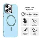 For iPhone 14 Pro Max Glitter Series Magsafe PC Hybrid TPU Phone Case(Blue) - 2