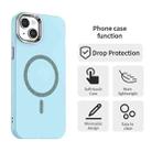 For iPhone 14 Plus Glitter Series Magsafe PC Hybrid TPU Phone Case(Blue) - 2