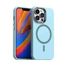 For iPhone 13 Pro Max Glitter Series Magsafe PC Hybrid TPU Phone Case(Blue) - 1