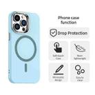 For iPhone 13 Pro Max Glitter Series Magsafe PC Hybrid TPU Phone Case(Blue) - 2