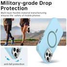 For iPhone 12 Pro Glitter Series Magsafe PC Hybrid TPU Phone Case(Blue) - 3
