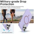 For iPhone 12 Pro Max Glitter Series Magsafe PC Hybrid TPU Phone Case(Purple) - 3