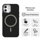 For iPhone 12 Glitter Series Magsafe PC Hybrid TPU Phone Case(Black) - 2