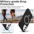 For iPhone 12 Glitter Series Magsafe PC Hybrid TPU Phone Case(Black) - 3