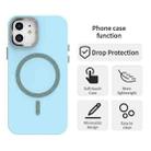 For iPhone 12 Glitter Series Magsafe PC Hybrid TPU Phone Case(Blue) - 2