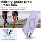 For iPhone 12 Glitter Series Magsafe PC Hybrid TPU Phone Case(Purple) - 3