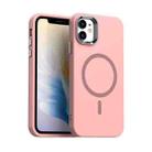 For iPhone 11 Glitter Series Magsafe PC Hybrid TPU Phone Case(Red) - 1