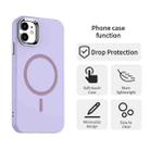 For iPhone 11 Glitter Series Magsafe PC Hybrid TPU Phone Case(Purple) - 2