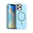 For iPhone 11 Pro Glitter Series Magsafe PC Hybrid TPU Phone Case(Blue) - 1