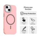 For iPhone 15 Glitter Rhinestones Series Magsafe PC Hybrid TPU Phone Case(Red) - 2