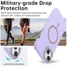 For iPhone 14 Glitter Rhinestones Series Magsafe PC Hybrid TPU Phone Case(Purple) - 3