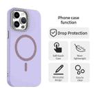 For iPhone 14 Pro Glitter Rhinestones Series Magsafe PC Hybrid TPU Phone Case(Purple) - 2
