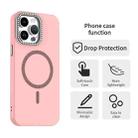 For iPhone 14 Pro Max Glitter Rhinestones Series Magsafe PC Hybrid TPU Phone Case(Red) - 2