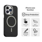 For iPhone 13 Pro Max Glitter Rhinestones Series Magsafe PC Hybrid TPU Phone Case(Black) - 2