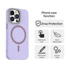 For iPhone 13 Pro Glitter Rhinestones Series Magsafe PC Hybrid TPU Phone Case(Purple) - 2