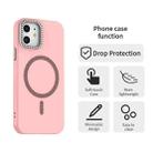 For iPhone 12 Glitter Rhinestones Series Magsafe PC Hybrid TPU Phone Case(Red) - 2