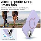 For iPhone 11 Glitter Rhinestones Series Magsafe PC Hybrid TPU Phone Case(Purple) - 3