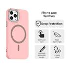 For iPhone 11 Pro Glitter Rhinestones Series Magsafe PC Hybrid TPU Phone Case(Red) - 2