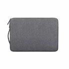 ND01D Felt Sleeve Protective Case Carrying Bag for 13.3 inch Laptop(Dark Grey) - 4