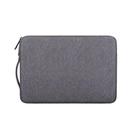 ND01D Felt Sleeve Protective Case Carrying Bag for 14.1 inch Laptop(Dark Grey) - 4