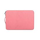 ND01D Felt Sleeve Protective Case Carrying Bag for 15.4 inch Laptop(Pink) - 4