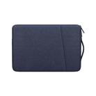 ND01D Felt Sleeve Protective Case Carrying Bag for 15.4 inch Laptop(Navy Blue) - 2