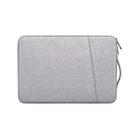 ND01D Felt Sleeve Protective Case Carrying Bag for 15.6 inch Laptop(Grey) - 2