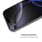 For iPhone 15 Plus / 14 Plus Macaron PC Hybrid TPU Glossy Phone Case(Grey) - 3