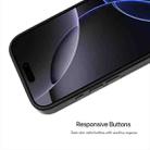 For iPhone 14 Pro Max Macaron PC Hybrid TPU Glossy Phone Case(Black) - 3