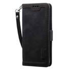 For iPhone 12 mini Retro Splicing Horizontal Flip Leather Case with Card Slots & Holder & Wallet(Black) - 2