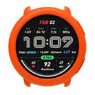 For Amazfit Active 2 Silicone Watch Protective Case(Orange) - 2