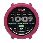 For Amazfit Active 2 Silicone Watch Protective Case(Wine Red) - 2