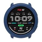 For Amazfit Active 2 Silicone Watch Protective Case(Dark Blue) - 2