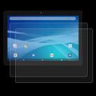 For Danew Dslide 1021 Tablet 10.1 2pcs 9H 0.3mm Explosion-proof Tempered Glass Film - 1