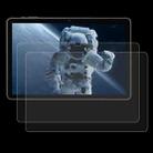 For Huihuang E10 10.1 2pcs 9H 0.3mm Explosion-proof Tempered Glass Film - 1