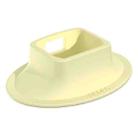 For DJI OSMO Pocket 3 BRDRC Silicone Desktop Base Bracket(Yellow) - 1